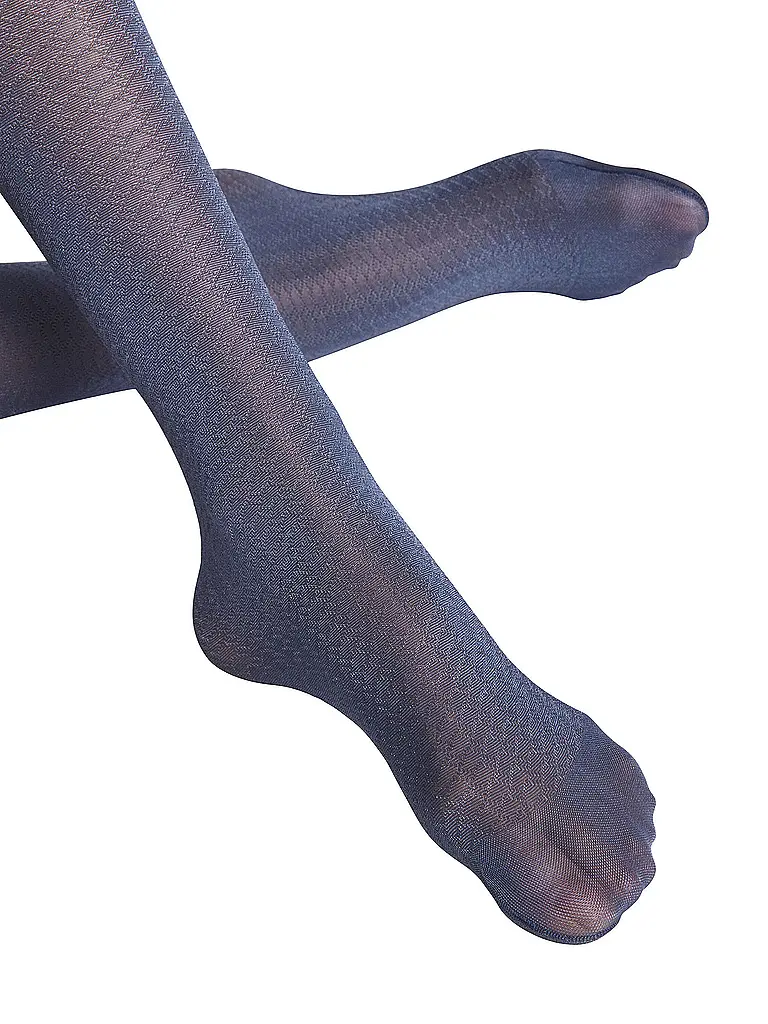 FALKE | Collant de mode SLICK SKIN blue ink | 