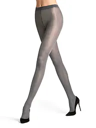 FALKE | Collant de mode SLICK SKIN noir | Gris