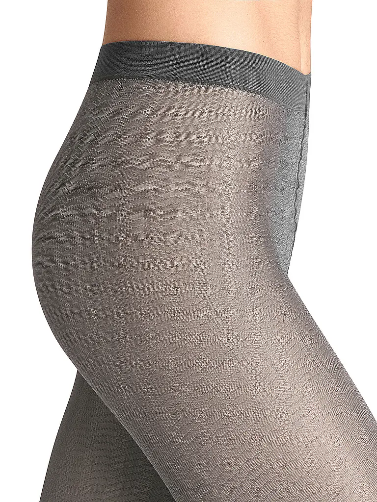FALKE | Collant de mode SLICK SKIN flanelle | grau