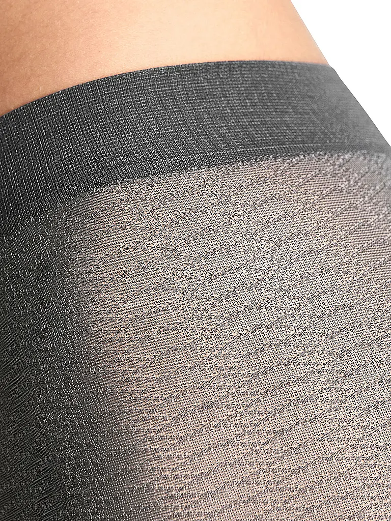 FALKE | Collant de mode SLICK SKIN flanelle | grau