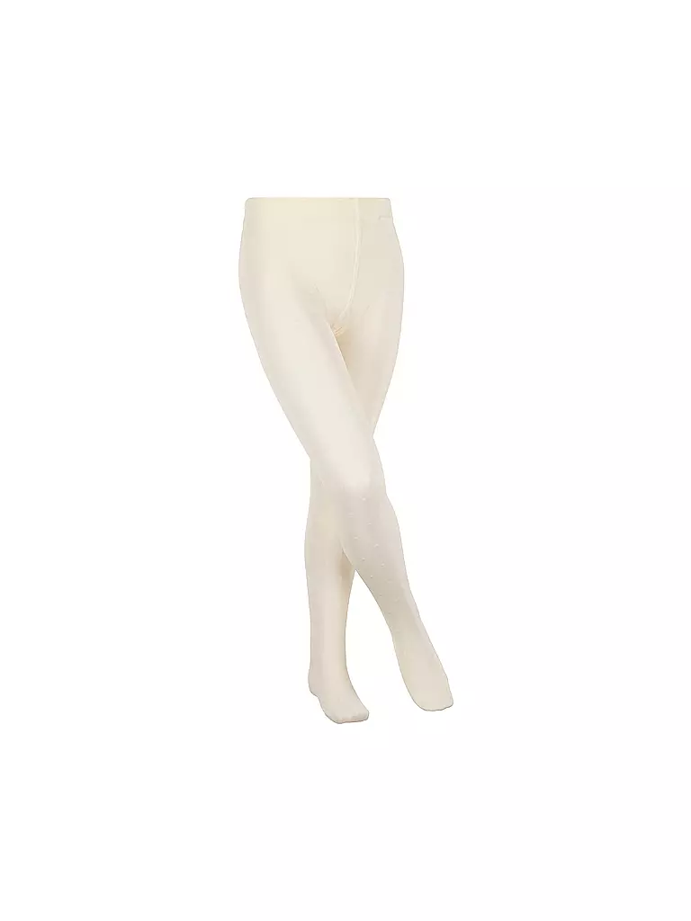 FALKE | Collant fin pour fille ROMANTIC DOT blanc cassé | creme