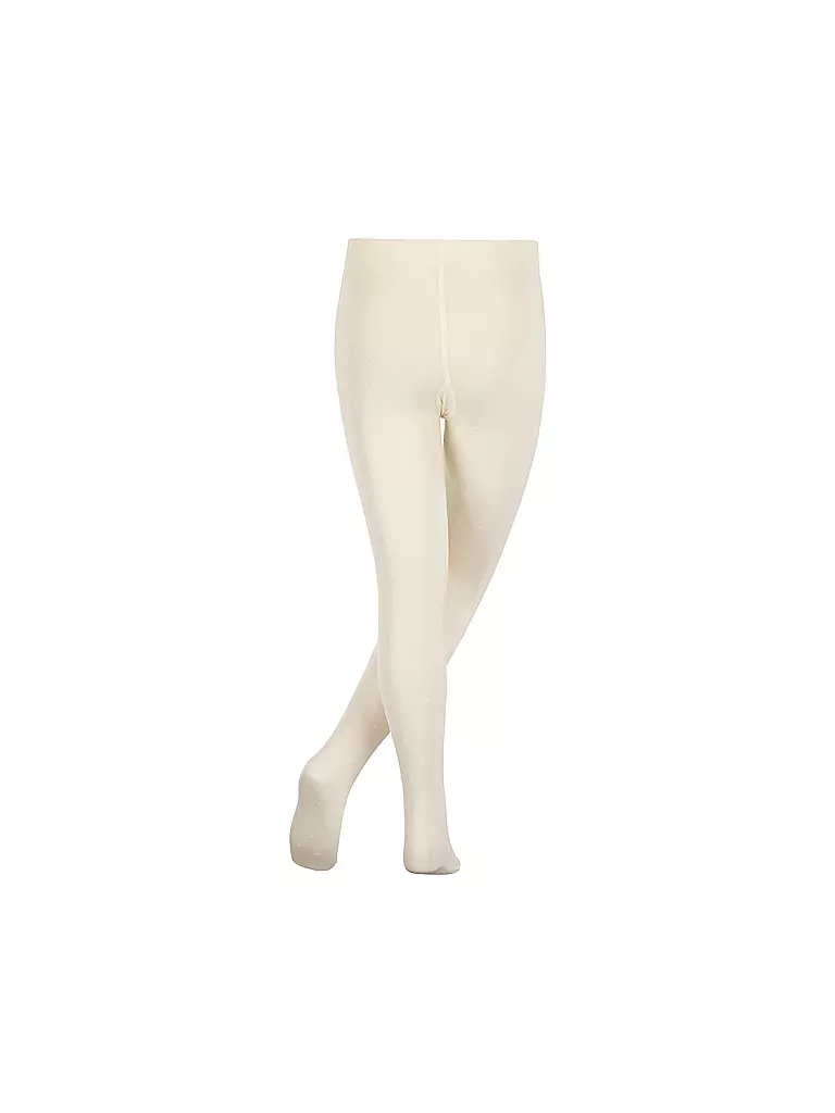 FALKE | Collant fin pour fille ROMANTIC DOT blanc cassé | 