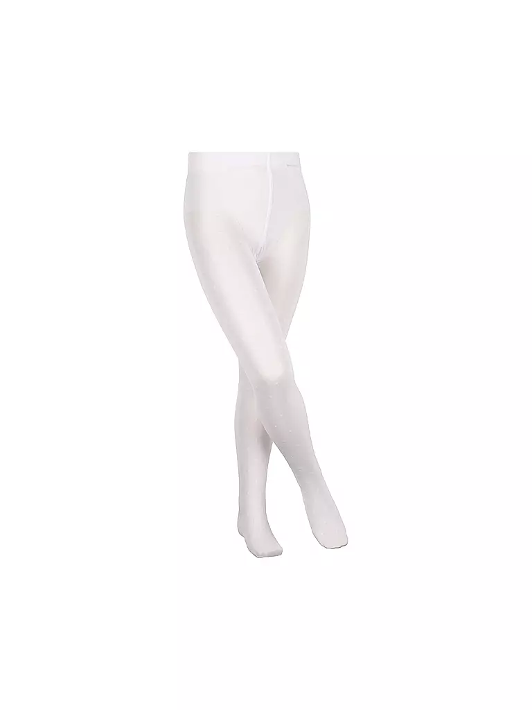 FALKE | Collant fin pour fille ROMANTIC DOT blanc | weiss