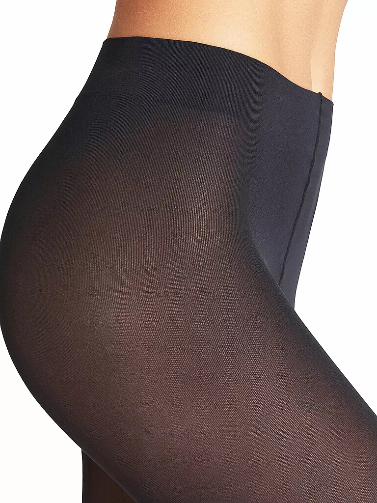 FALKE | Collant fin PURE MATT 50 marine | dunkelblau