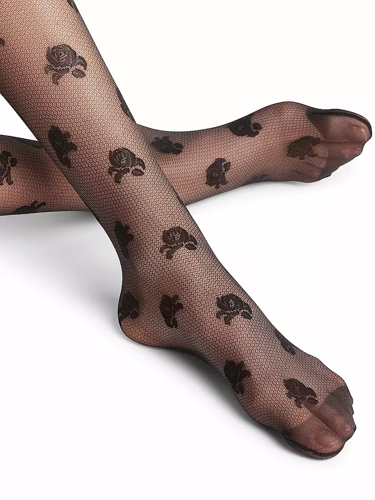 FALKE | Collant mode DEAR ROSE 20 DEN noir | 