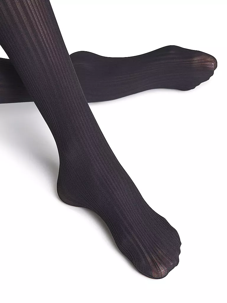 FALKE | Collant mode Prime Rib 60 Noir | Noir