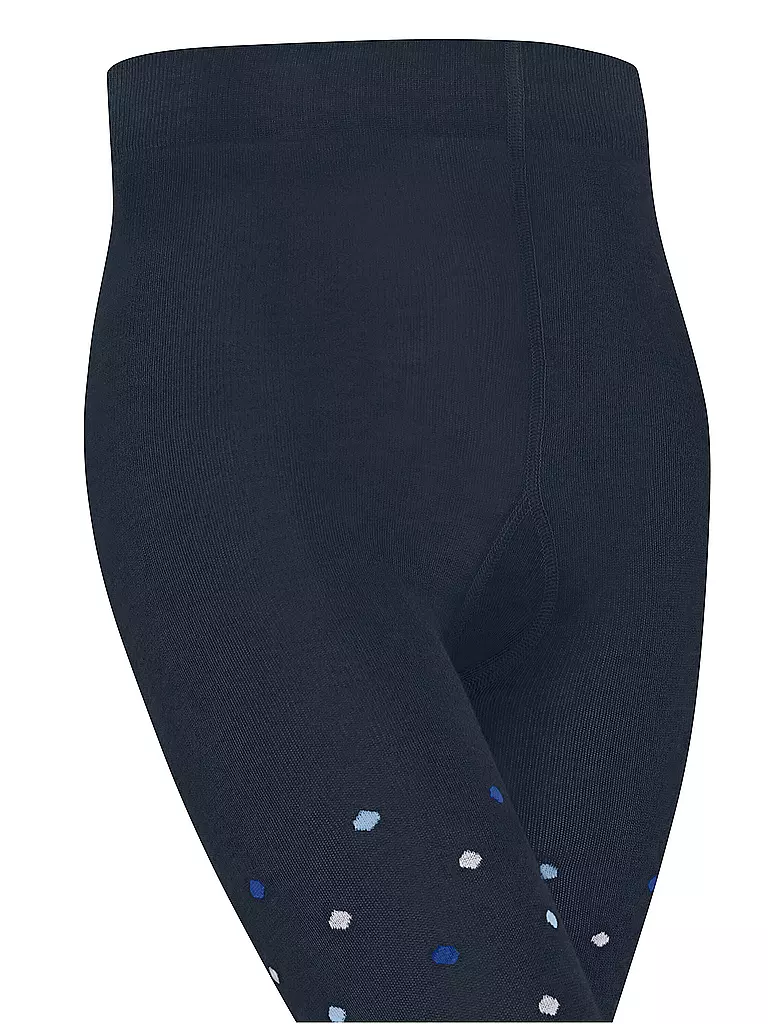FALKE | Collant pour bébé fille MULTIDOT bleu espace | 