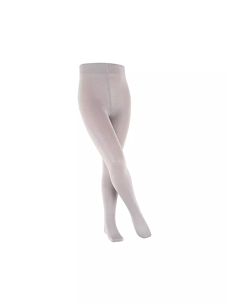 FALKE | Collant pour fille COTTON TOUCH argent | hellgrau
