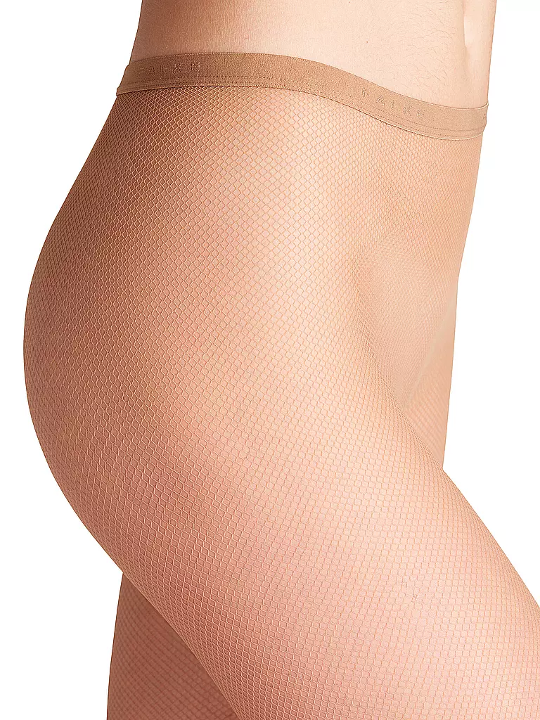 FALKE | Collant résille poudre | Beige