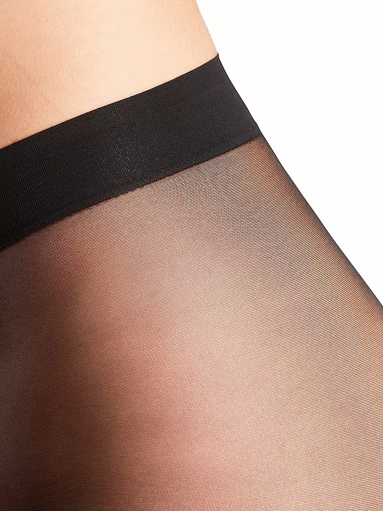 FALKE | Collant Seidenglatt 15 DEN Noir | Noir