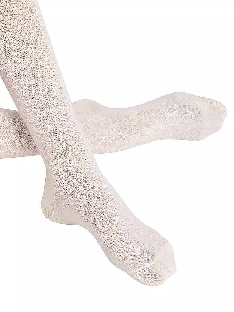 FALKE | Collant tricoté FABLE ESTATE blanc cassé | 