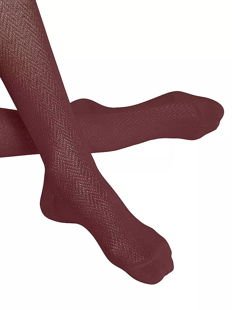 FALKE | Collant tricoté FABLE ESTATE cayenne | 