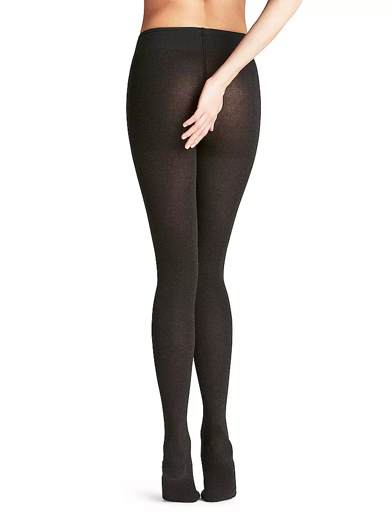 FALKE | Collant tricoté Family Anthracite Mélange | 