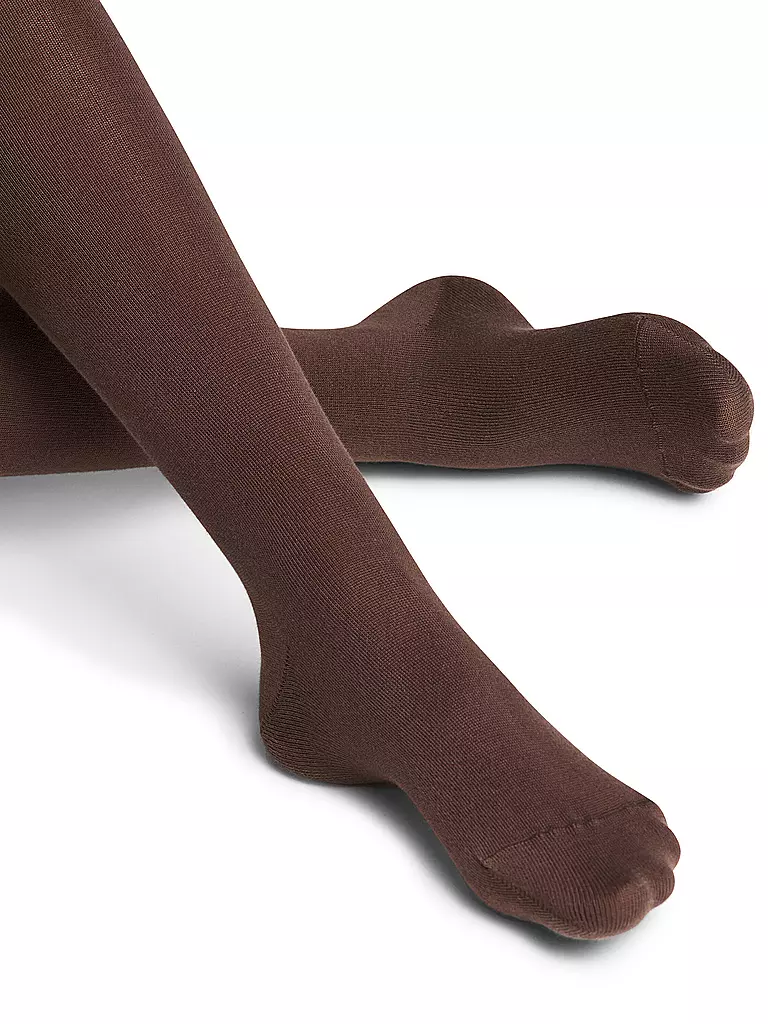 FALKE | Collant tricoté Family Marron foncé | 