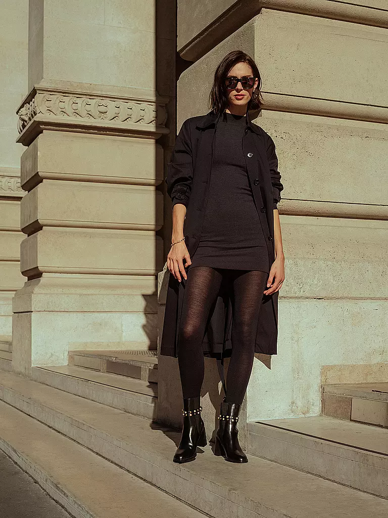 FALKE | Collant tricot SOFTMERINO noir | schwarz