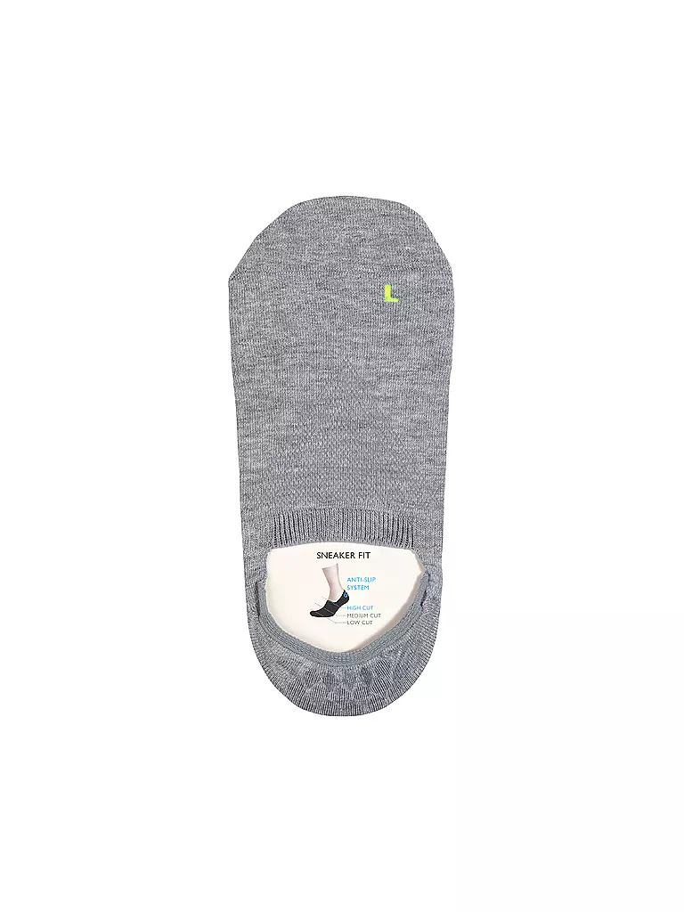 FALKE | Füsslinge COOL KICK light grey | Gris clair