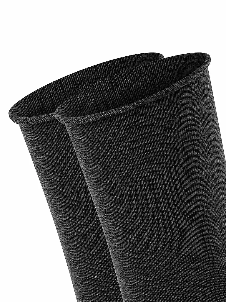 FALKE | Happy Chaussettes, lot de 2, noir | 