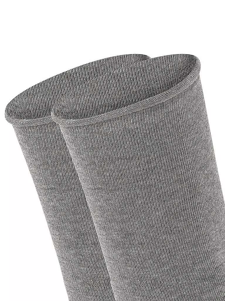FALKE | Happy Chaussettes Lot de 2 gris clair chiné | 