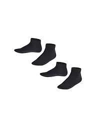 FALKE | Happy Chaussettes Sneakers Enfant Lot de 2 (blanc) | Bleu