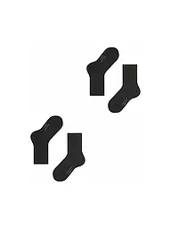 FALKE | Happy Kinder Socken 2-er Pkg. (noir) | Noir