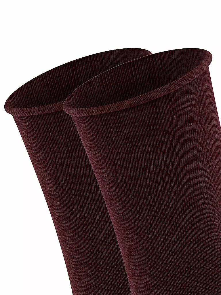 FALKE | Happy Socken lot de 2 barolo | dunkelrot