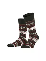 FALKE | Herren Socken ASPEN hunter green | Marron