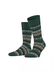 FALKE | Herren Socken ASPEN hunter green | Olive