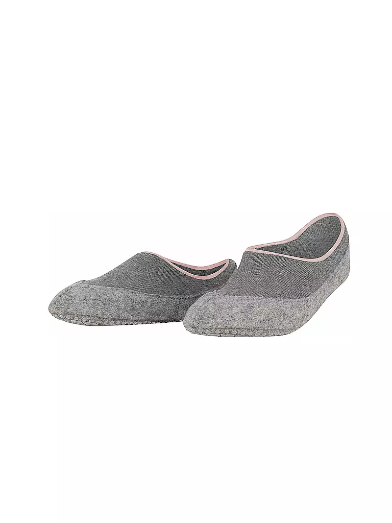 FALKE | Homepads Chaussettes Cosyshoe gris clair | hellgrau