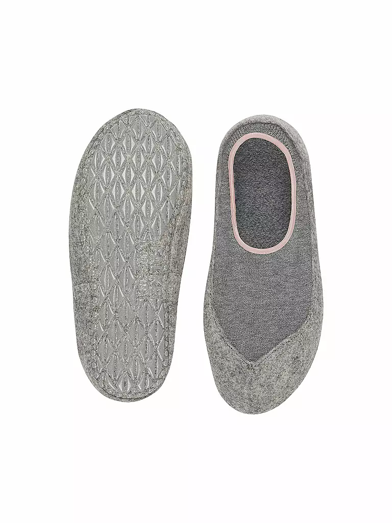 FALKE | Homepads Chaussettes Cosyshoe gris clair | hellgrau