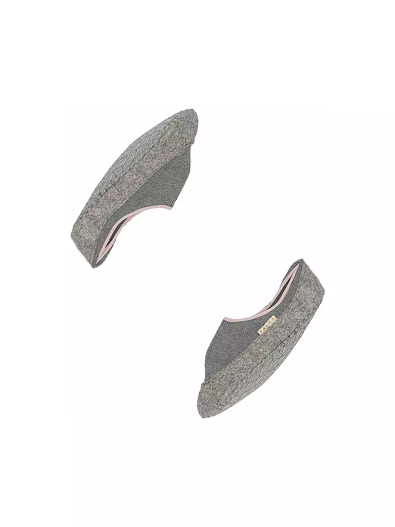 FALKE | Homepads Chaussettes Cosyshoe gris clair | hellgrau