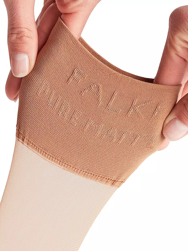 FALKE | Kneehighs PURE MATT 20 Den powder | Beige
