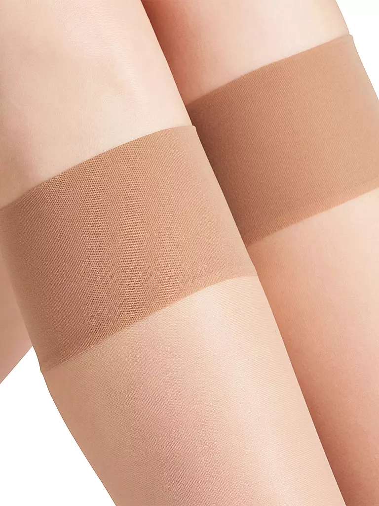 FALKE | Kneehighs Seidenglatt 15 DEN cocoon | Beige