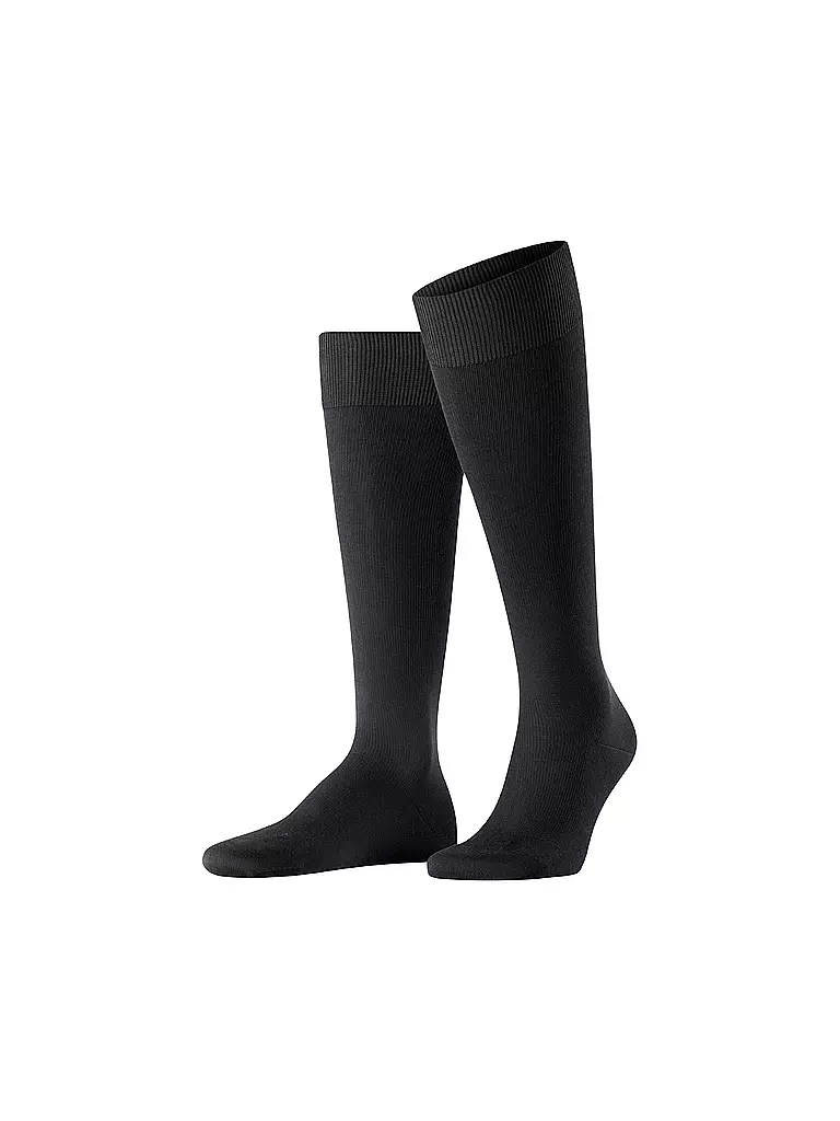 FALKE | Kniestrümpfe « Energizing Cotton 15660 » | Noir