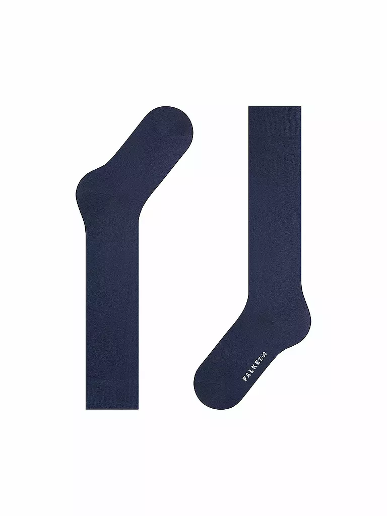 FALKE | Kniestrümpfe COTTON TOUCH bleu marine foncé | 