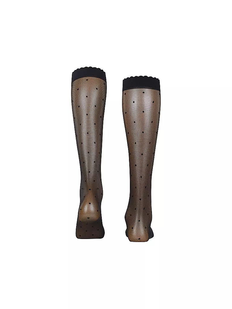 FALKE | Kniestrümpfe DOT 15 Den black | Noir