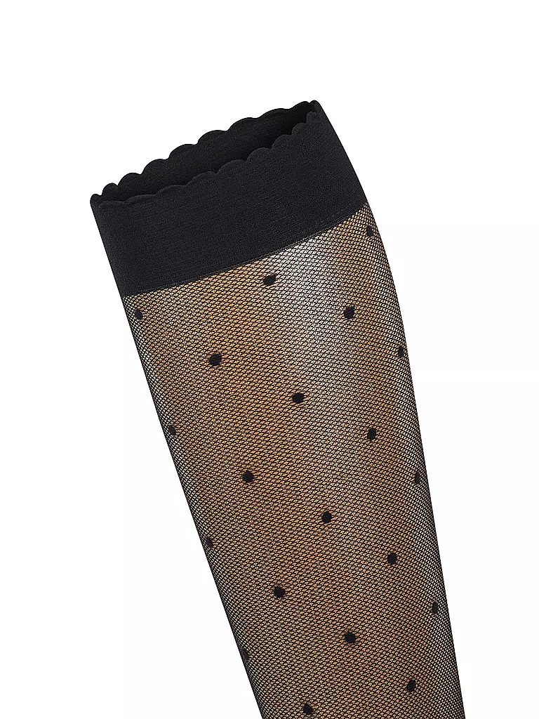FALKE | Kniestrümpfe DOT 15 Den black | Noir