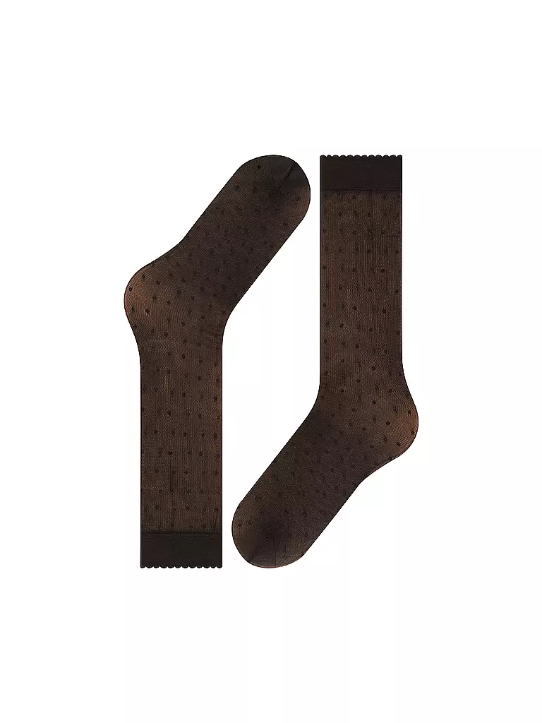 FALKE | Kniestrümpfe DOT 15 Den black | Noir