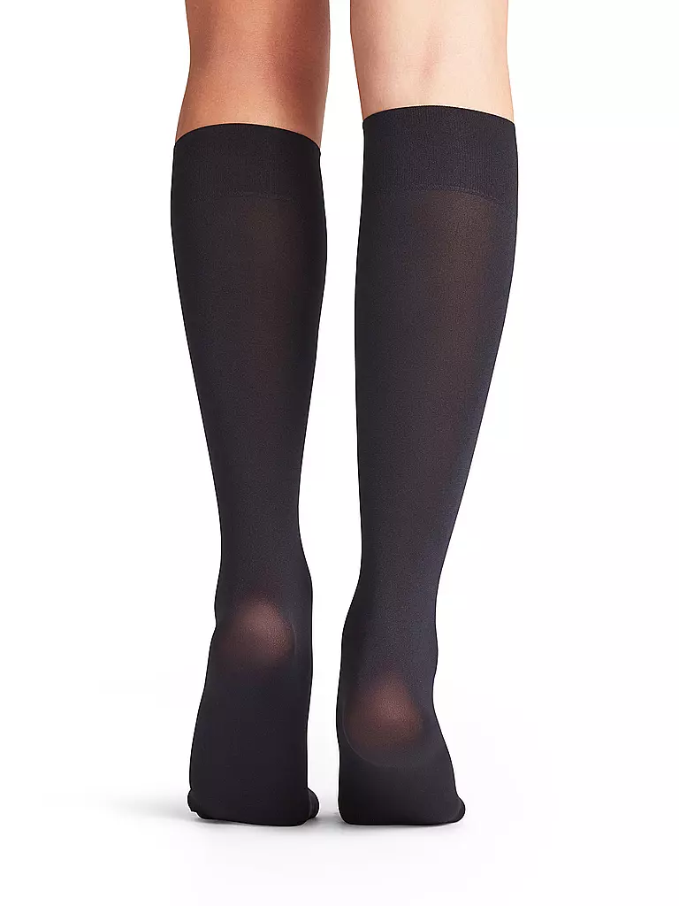 FALKE | Kniestrümpfe Seidenglatt 40 den marine | 