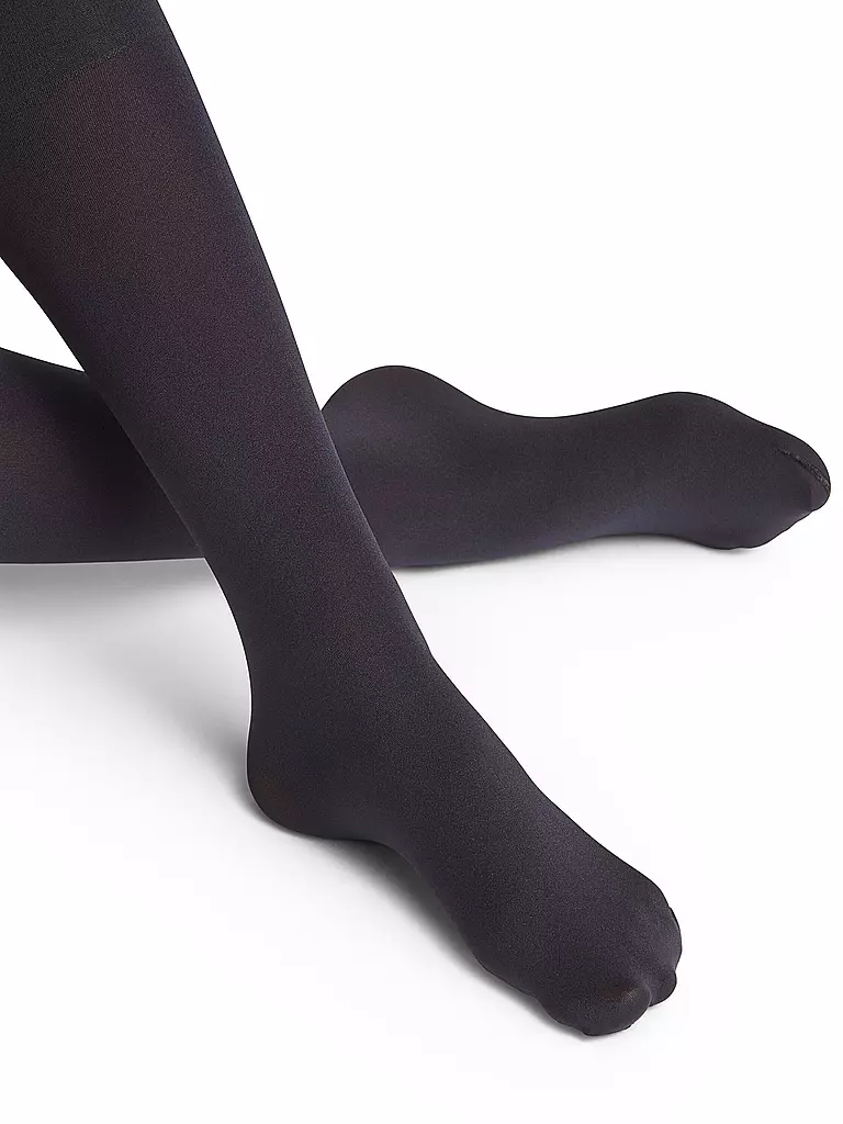 FALKE | Kniestrümpfe Seidenglatt 40 den marine | 