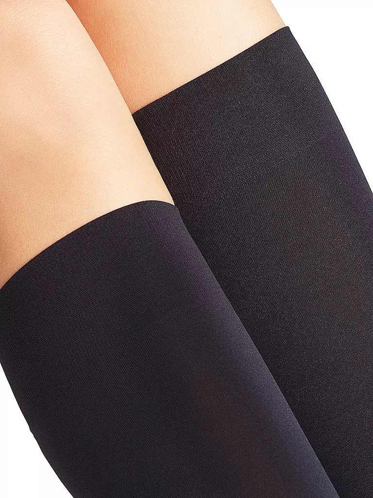 FALKE | Kniestrümpfe Seidenglatt 40 den marine | 
