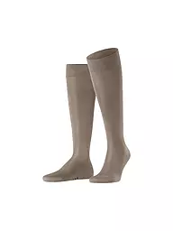 FALKE | Chaussettes hautes TIAGO steel melange | Beige