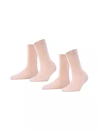 FALKE | Lot de 2 paires de chaussettes HAPPY bleu roi | Rose