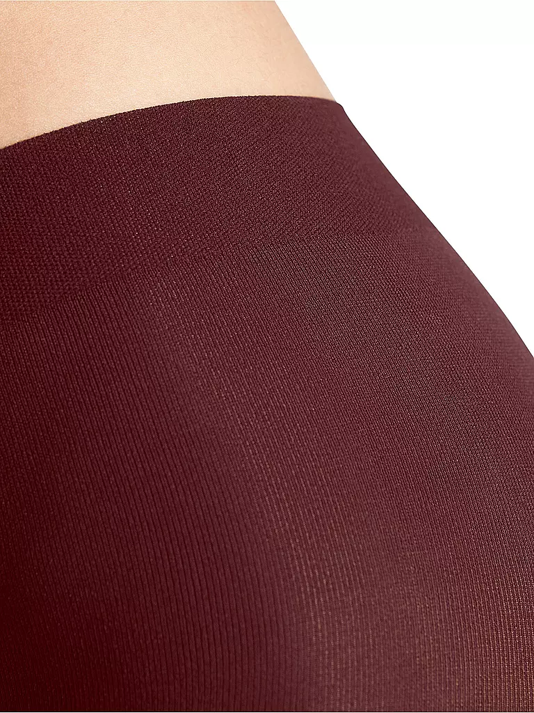 FALKE | Modestrumpfhose CHECK MATE cayenne | 
