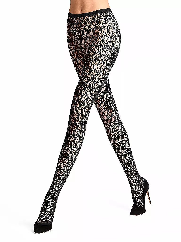 FALKE | Modestrumpfhose FLUID FUSION noir | Noir