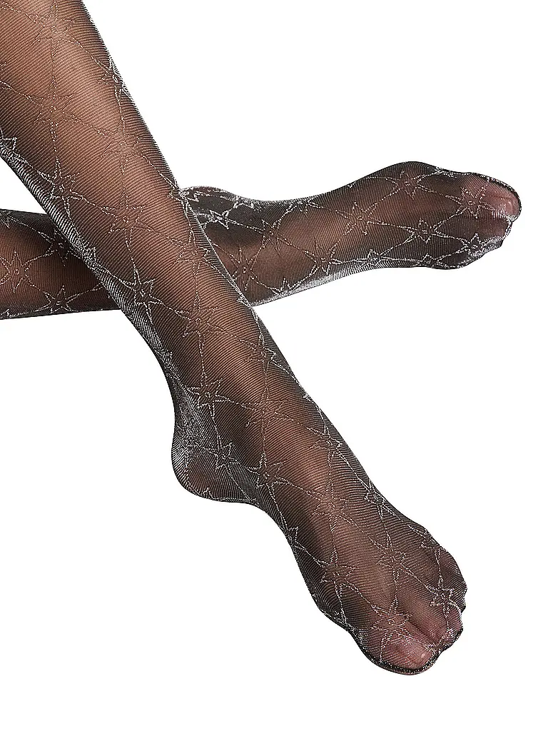 FALKE | Modestrumpfhose GALAXY 20 DEN noir / argent | 