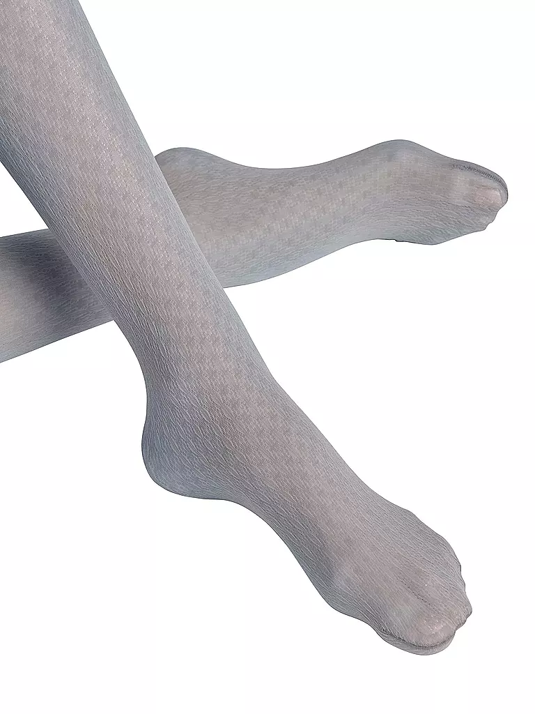 FALKE | Modestrumpfhose LULLABY steel grey | Gris clair