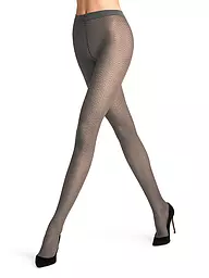 FALKE | Modestrumpfhose PARTICLE wineberry | Gris