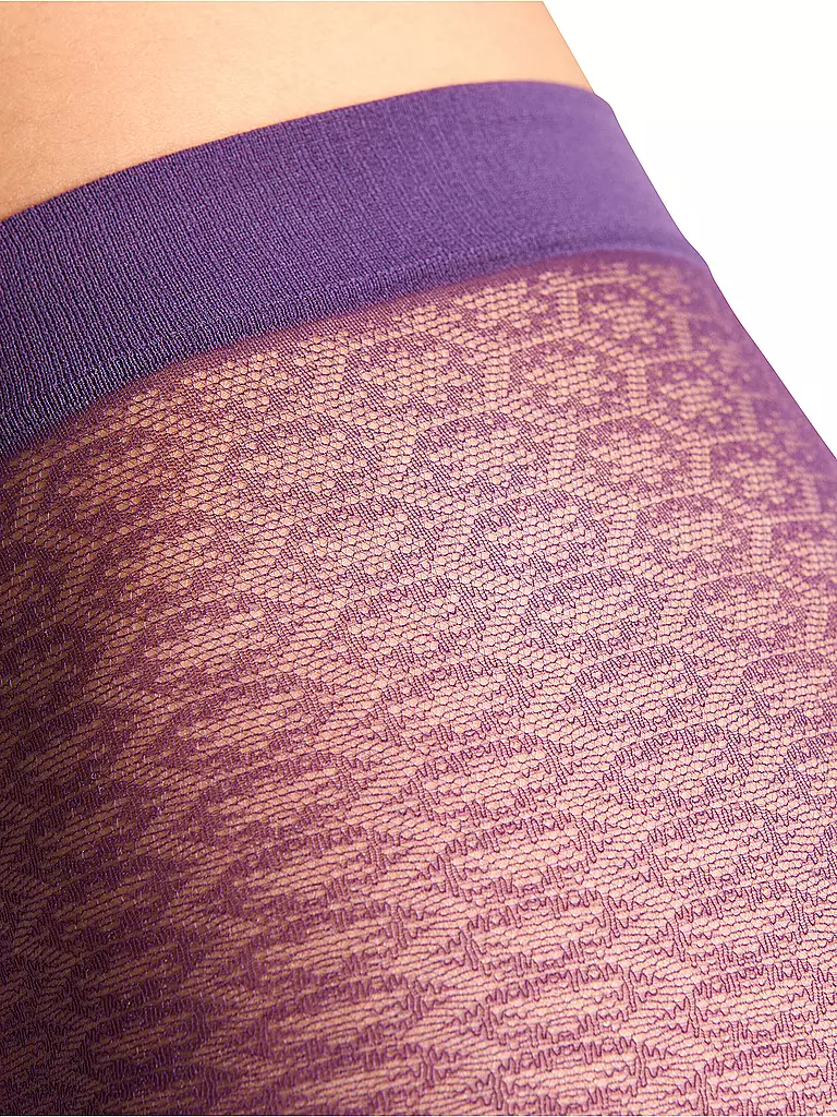 FALKE | Modestrumpfhose PARTICLE wineberry | 