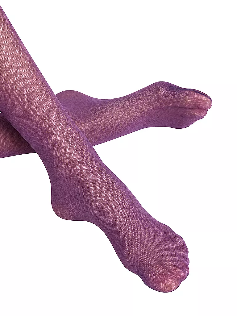 FALKE | Modestrumpfhose PARTICLE wineberry | 