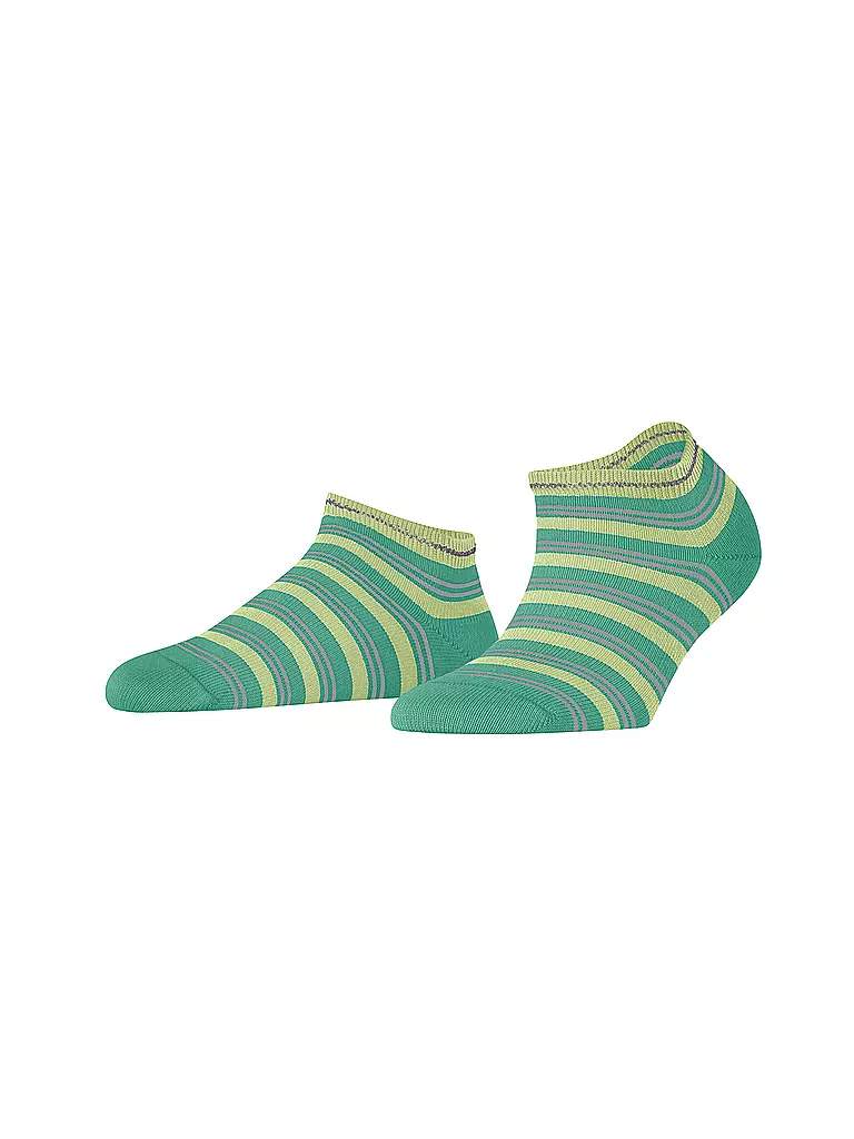 FALKE | Sneaker Socken SMART STRIPE oceangreen | Vert